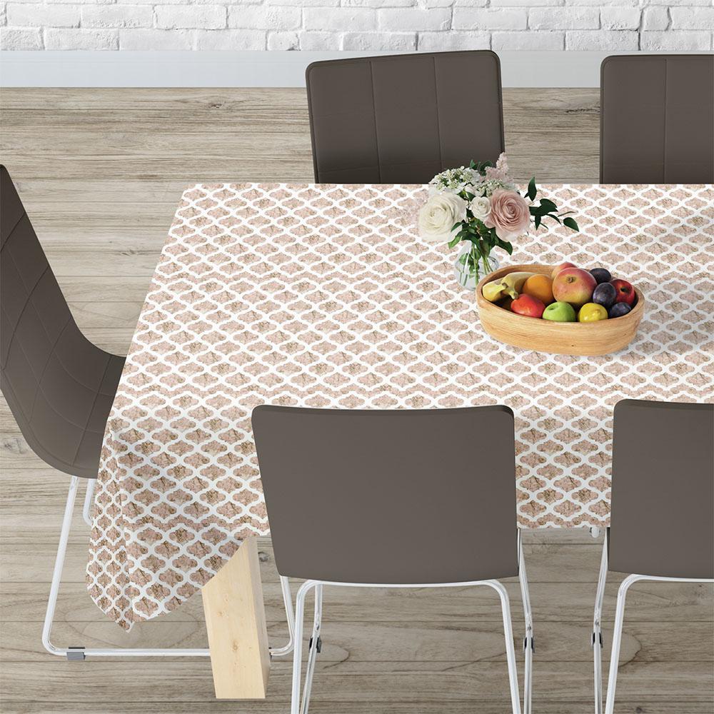Lino Home Τραπεζομαντηλο 140x140 101 Cell Beige