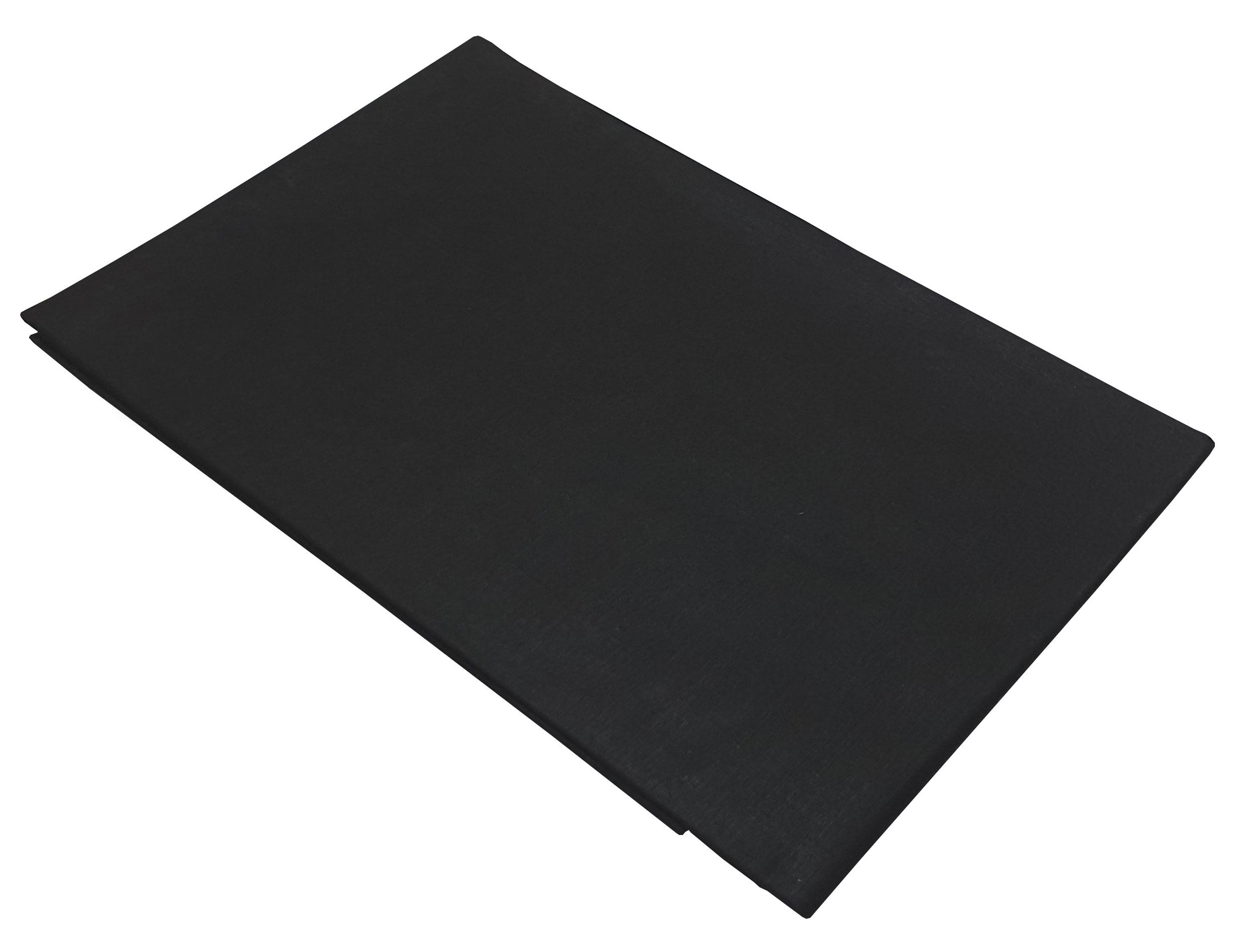 Ζεύγος Μαξιλαροθήκες Κομβος Μαύρες Μονόχρωμες 50×70