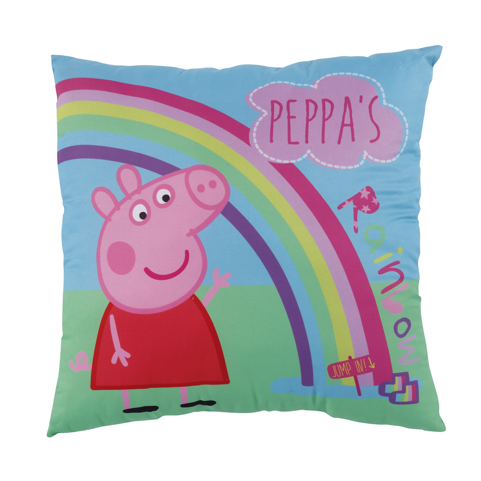 Peppa Pig 5512 Μαξιλαρι Φιγουρασ 40Χ40 Ροζ