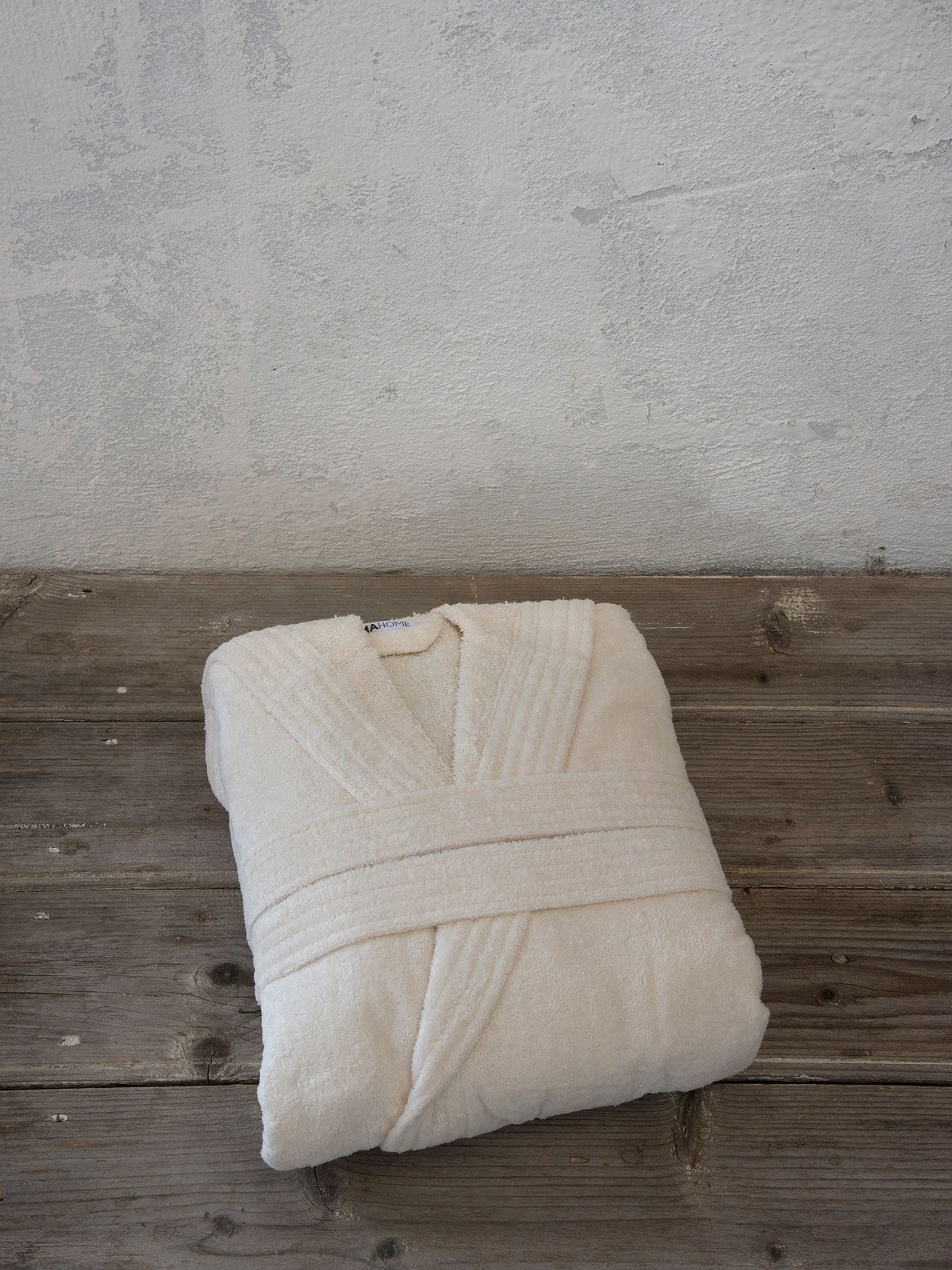 Nima Home Μπουρνούζι με κουκούλα Zen – Small – Light Beige Μπεζ