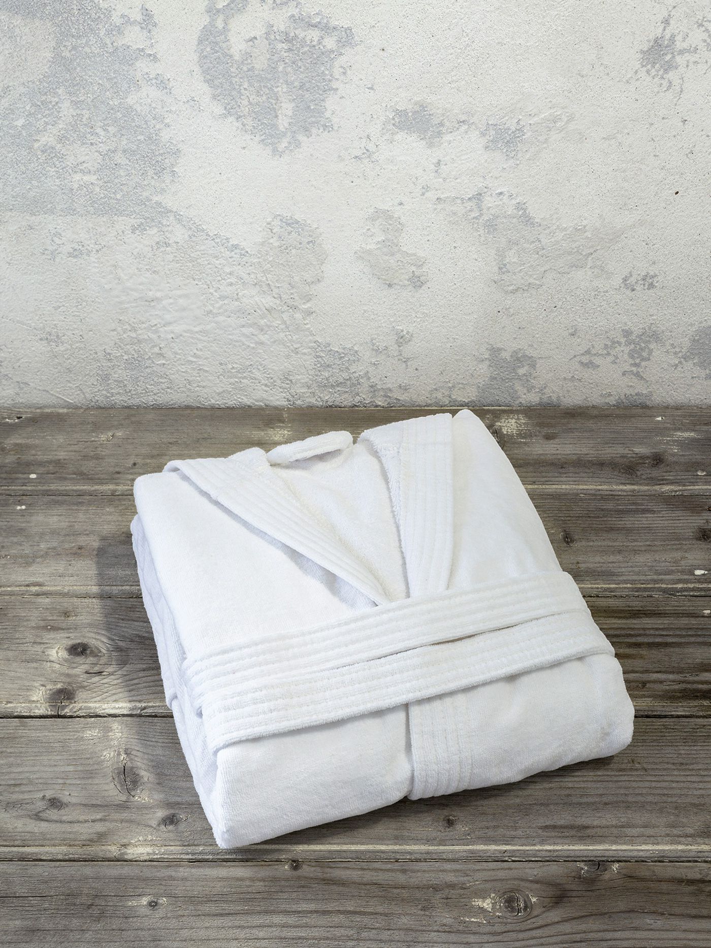 Nima Home Μπουρνούζι με κουκούλα Zen – Medium – White Λευκό