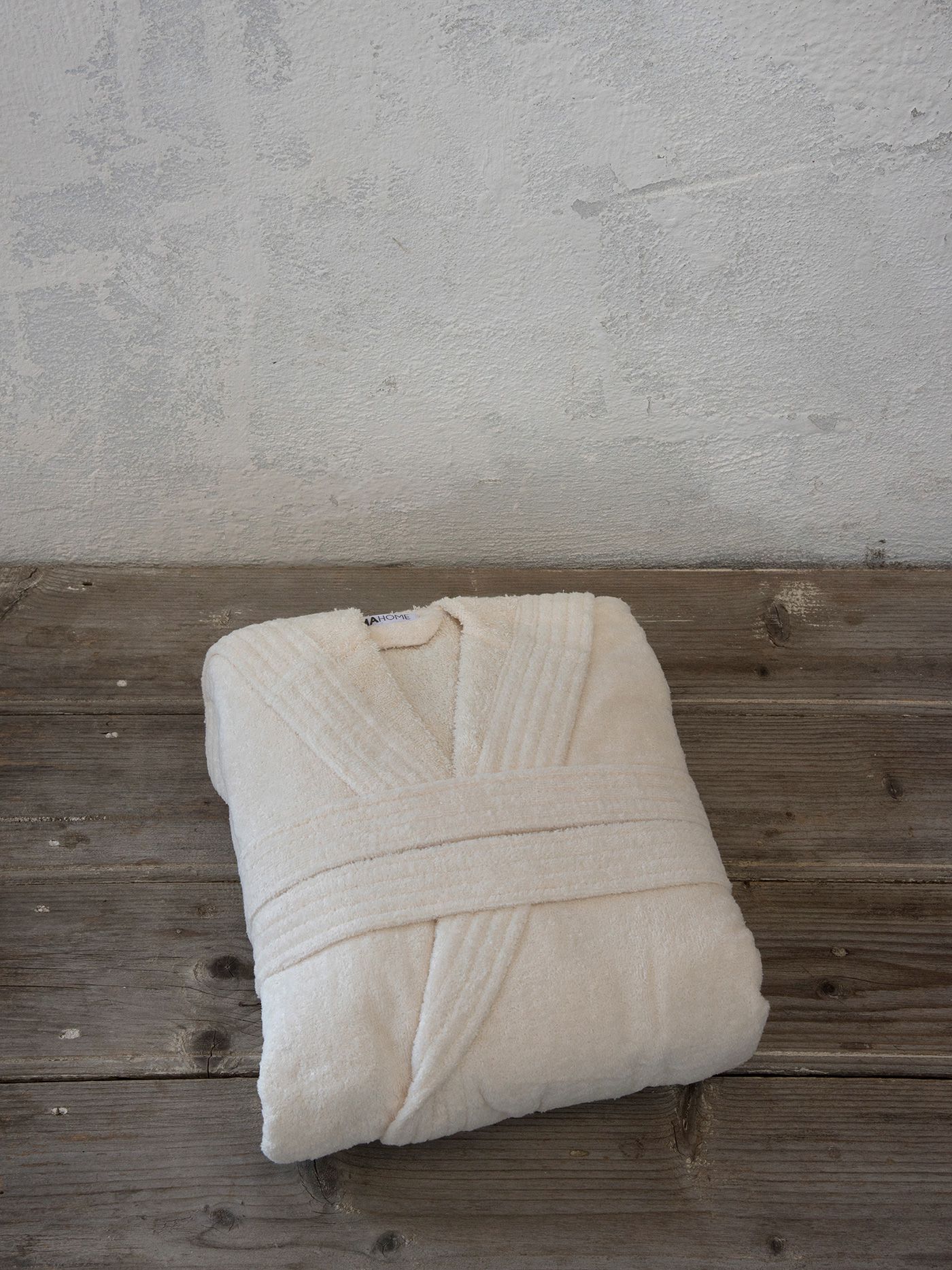 Nima Home Μπουρνούζι με κουκούλα Zen – Large – Light Beige Μπεζ