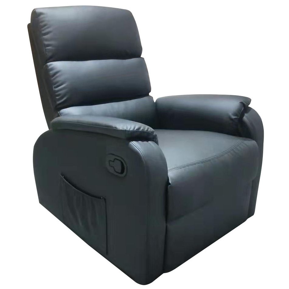 Artelibre Πολυθρόνα ArteLibre Relax Με Μασάζ ΗΑΝΑ Μαύρο PU 77x90x99cm