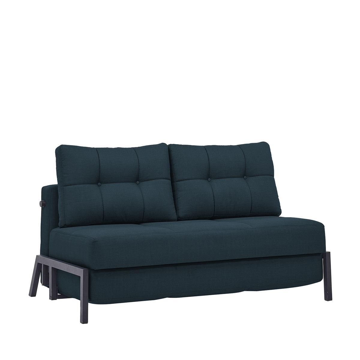 Artelibre Καναπές Κρεβάτι Διθέσιος GAEL Μπλε/Μαύρο 150x91x90cm