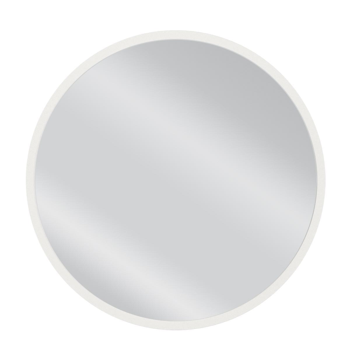 Artelibre Καθρέπτης Τοίχου ArteLibre MAKUR Λευκό Μοριοσανίδα/Γυαλί 60x60cm