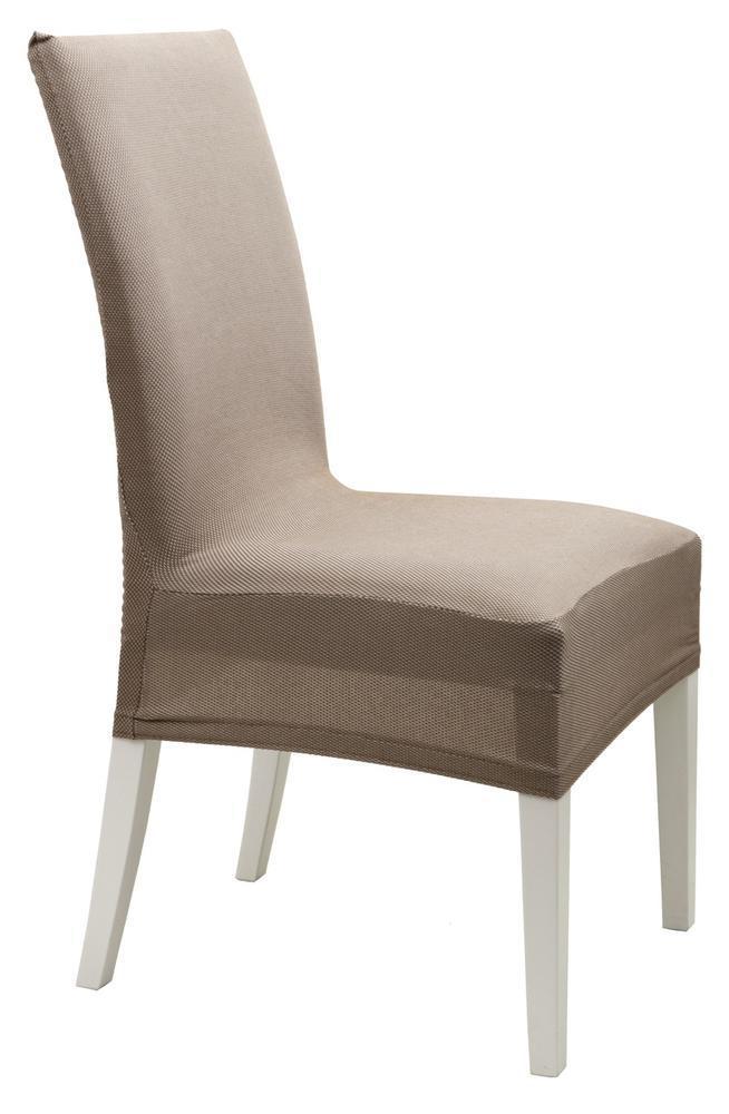 Viopros Κάλυμμα Καρέκλας Κοντό Elegant Σοκολά