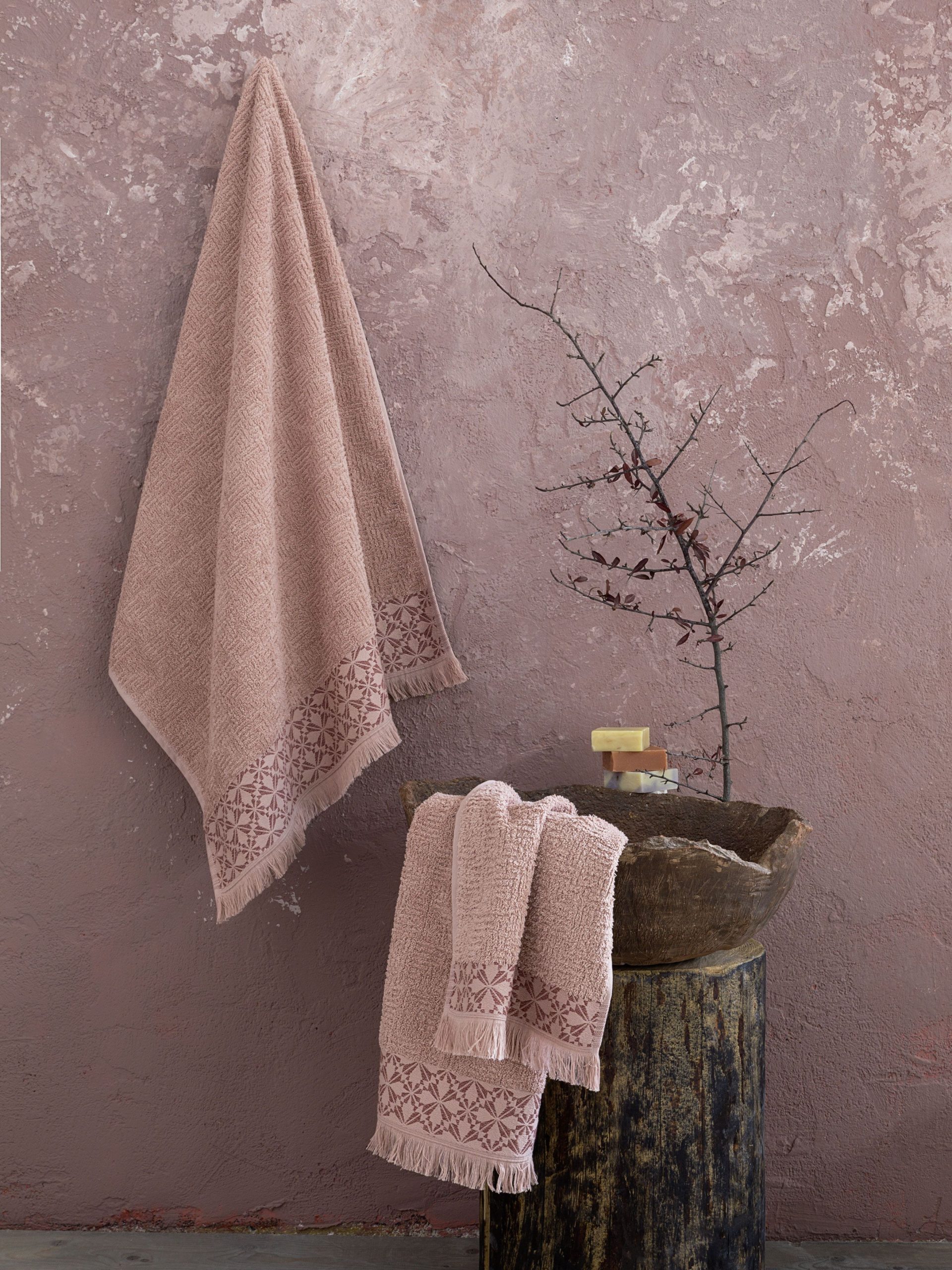 Nima Home Πετσέτα 70x140 - Meili Pink Ροζ