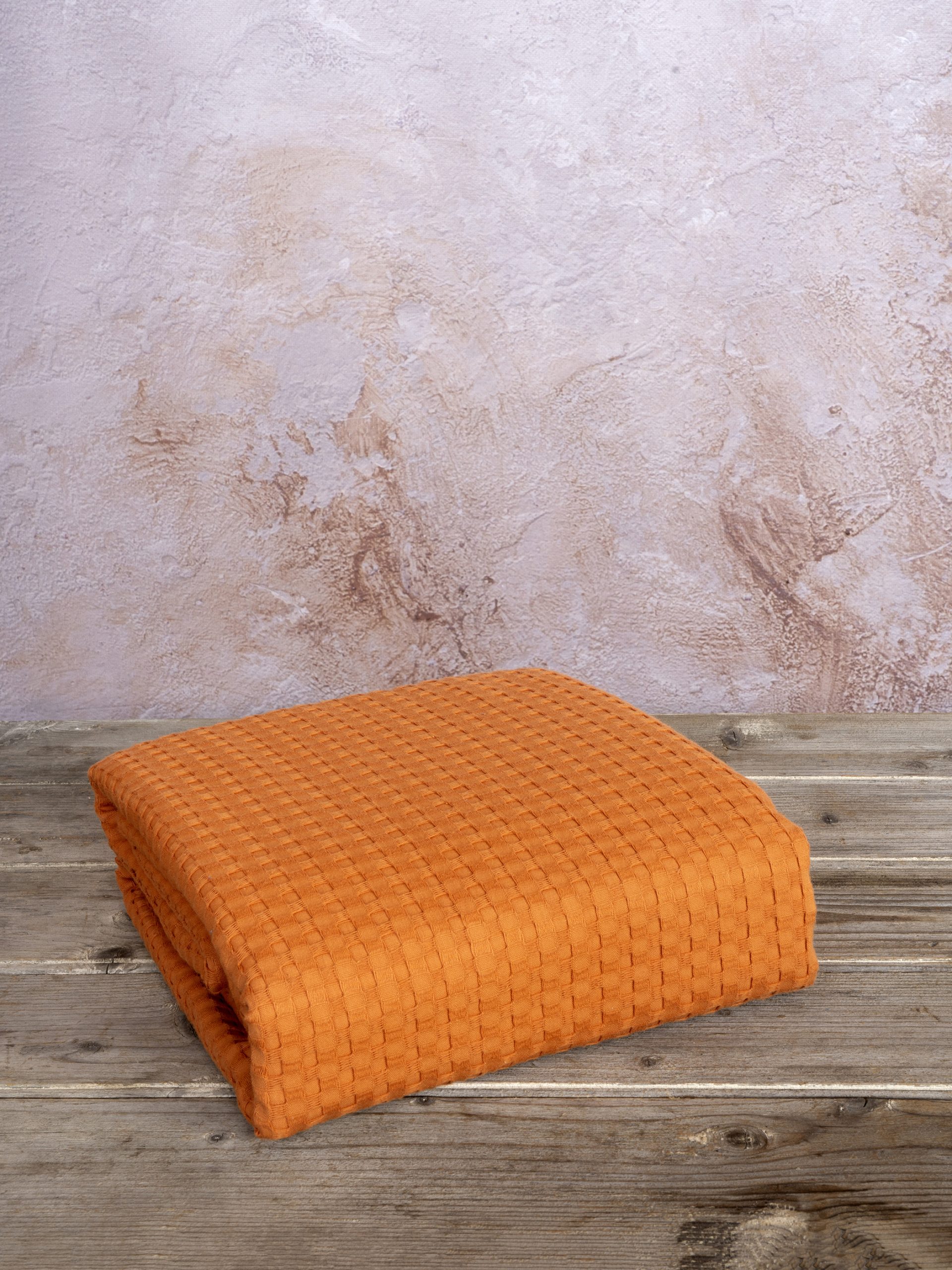 NIMA Home Κουβέρτα Υπέρδιπλη 220x240 Habit - Deep Orange Πορτοκαλί