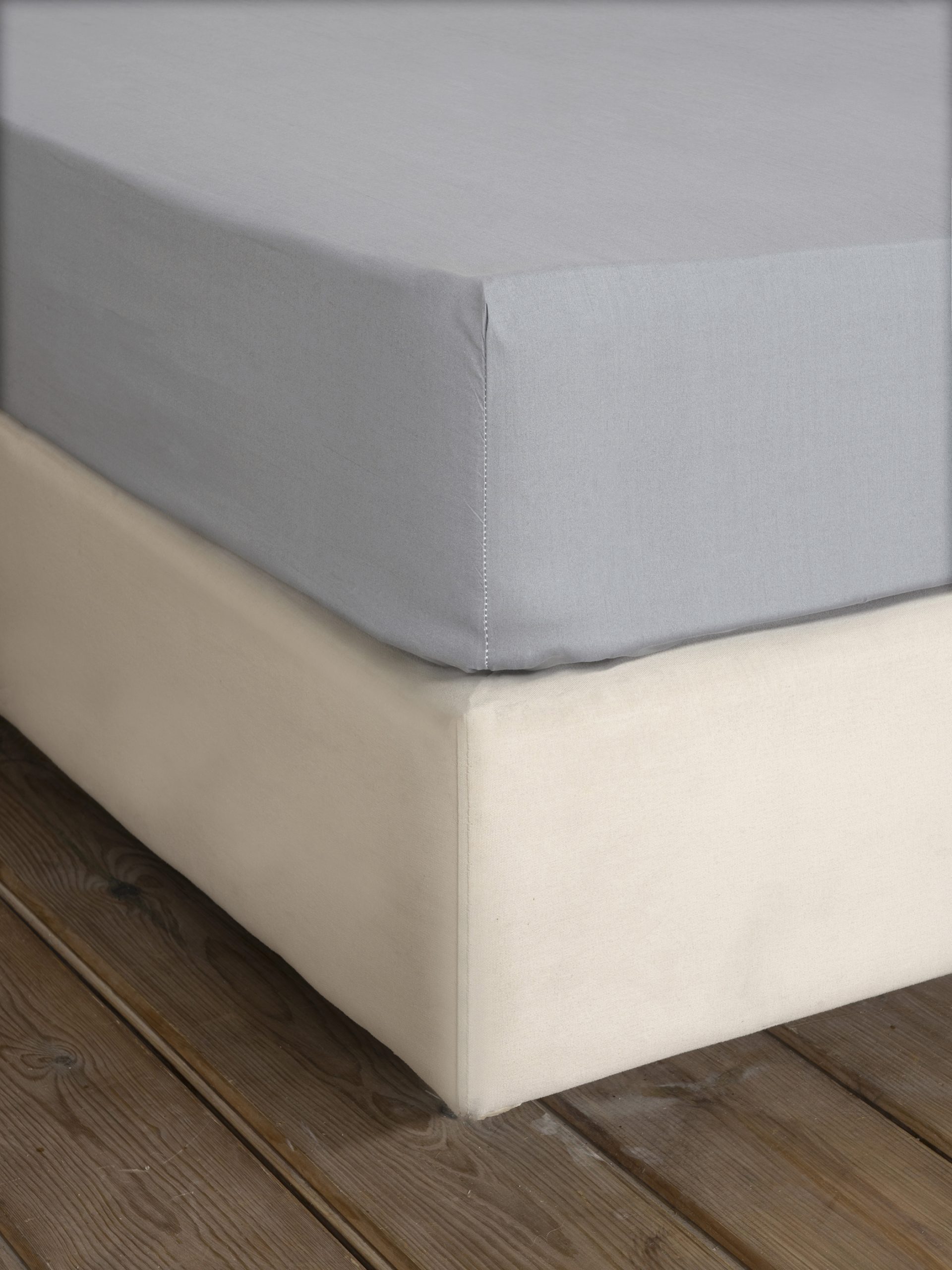 Nima Home Σεντόνι Υπέρδιπλο με Λάστιχο Unicolors - Ultimate Gray Γκρι