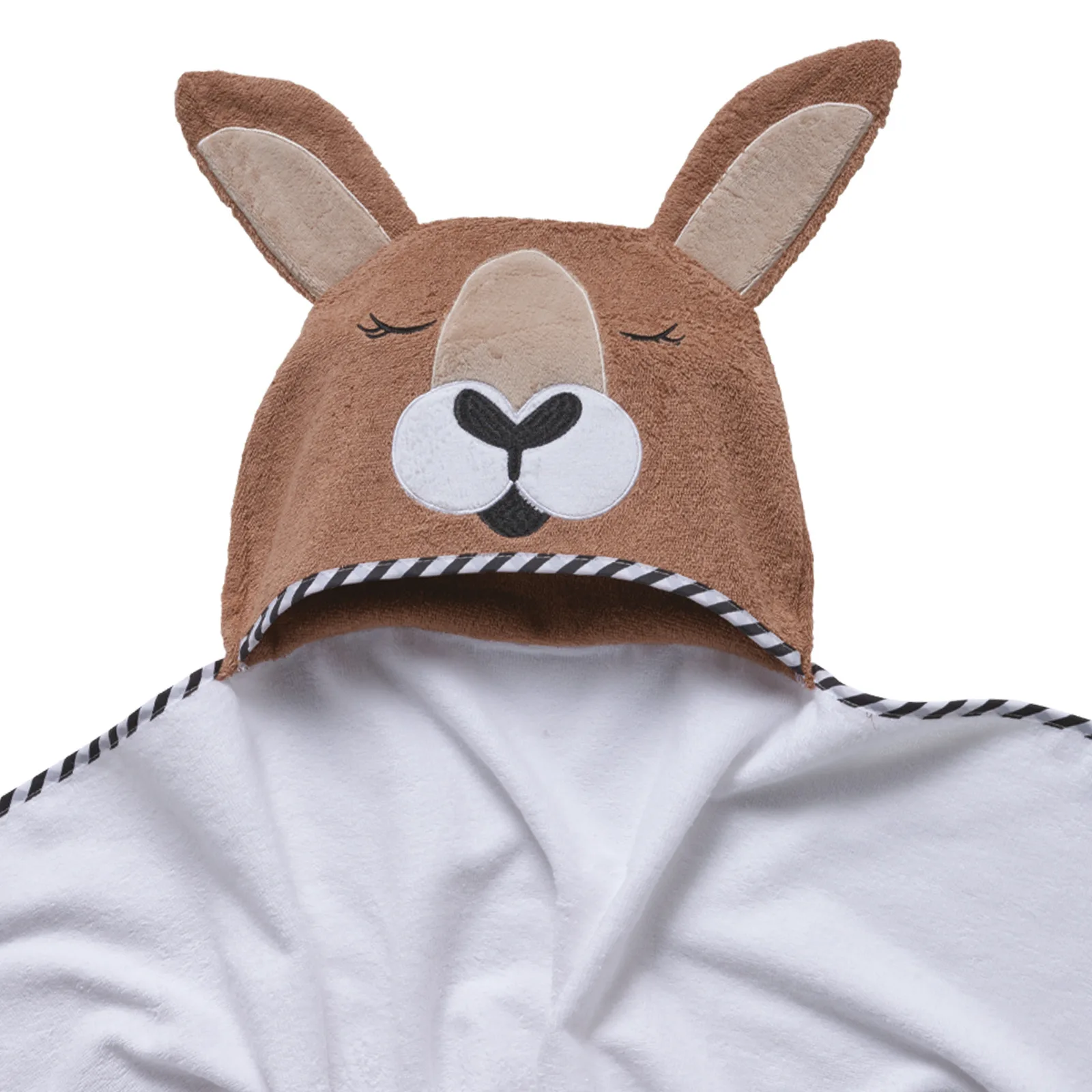 Das Baby Καπα Smile Embroidery 4894 Καφε - Λευκο Καφε - Λευκο φωτογραφία